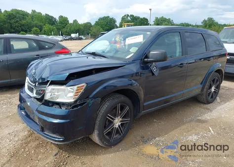 2015 Dodge Journey American Value Pkg из США, поврежденный, VIN 3C4PDCAB1FT572937